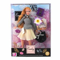 EMILY11.5 ", 12 joints, little fresh doll series